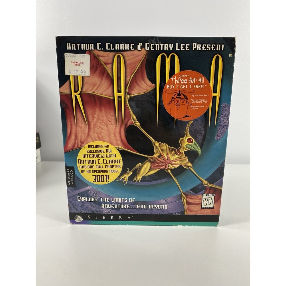 Rama: Explore The Limits Of Adventure And Beyond PC CD-ROM Big Box, Sealed